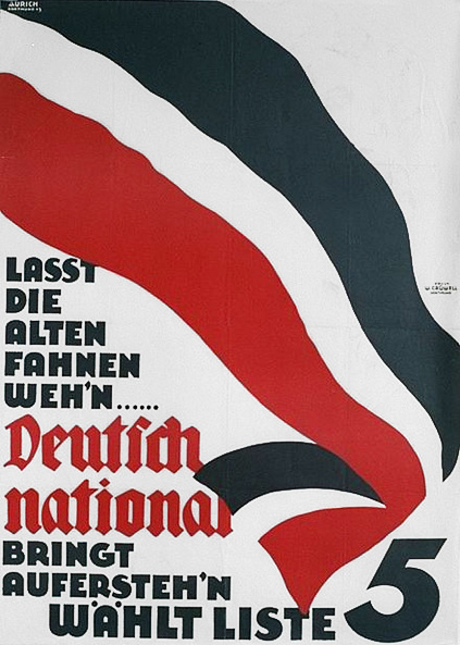 Wahlplakat "Deutschnationale Volkspartei" 1932