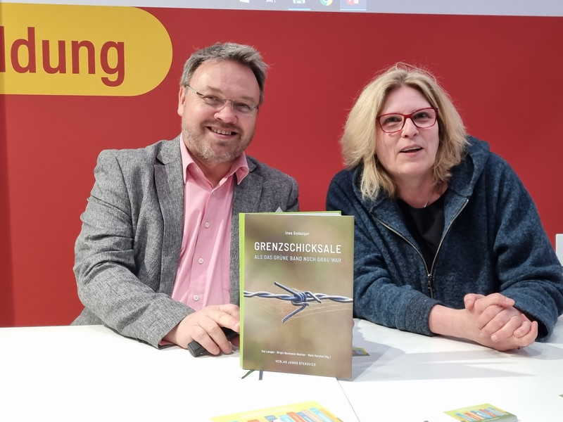 Präsentation der "Grenzschicksale" auf der Leipziger Buchmesse