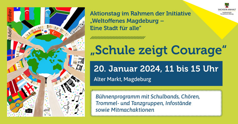 Schulaktionstag am 20. Januar auf dem Alten Markt in Magdeburg