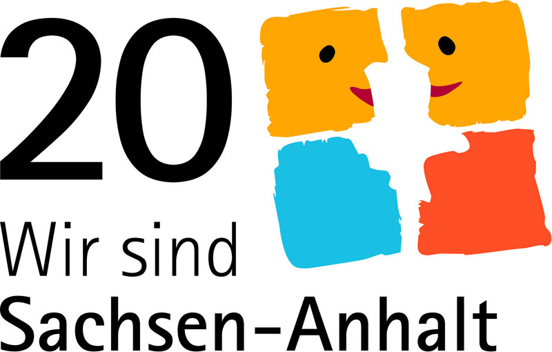 Banner Logo 20 Jahre Sachsen-Anhalt