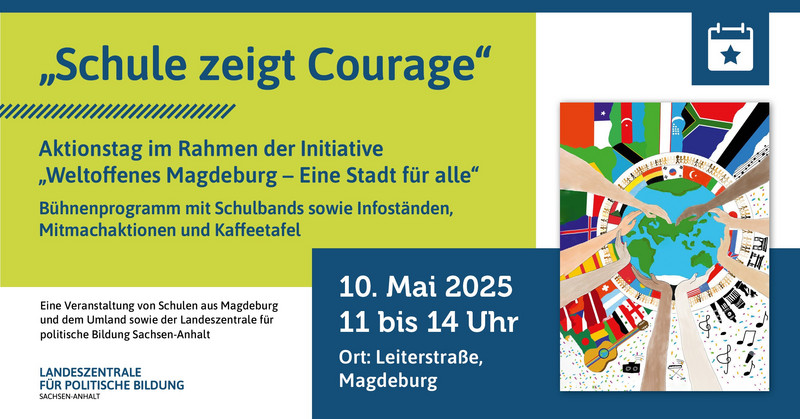 Schulaktionstag am 10. Mai in Magdeburg