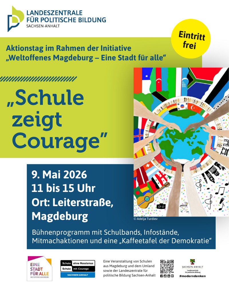Schulaktionstag am 9. Mai in Magdeburg