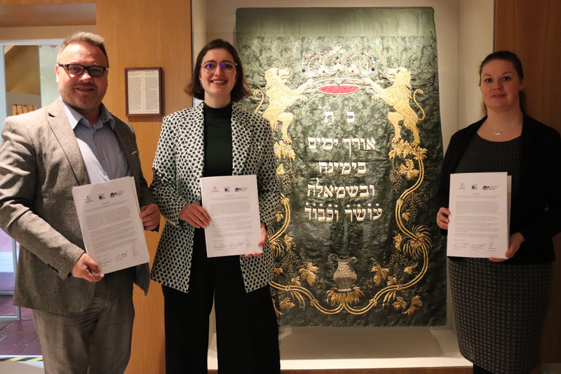 Kooperationsvereinbarung mit dem Berend-Lehmann-Museum und dem Museum Synagoge Gröbzig