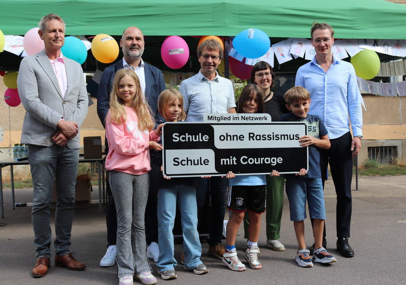 SOR-Aufnahmefeier an der Grundschule "Bertolt-Brecht-Straße" in Magdeburg