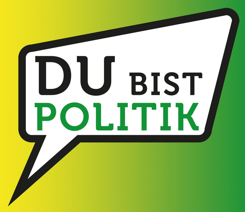 Logo der Kampagne "Du bist Politik"