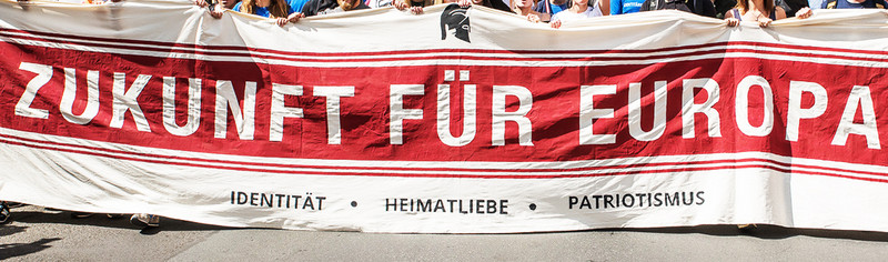 Demo der Identitäre Bewegung in Berlin am 17.06.2017